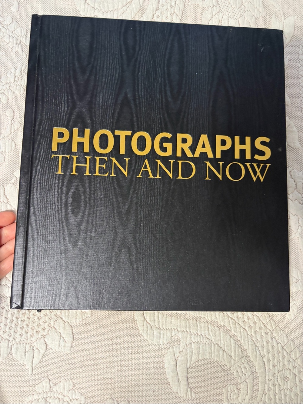 National Geographic Photographs Then and Now Hardcover coffee table book EUC
